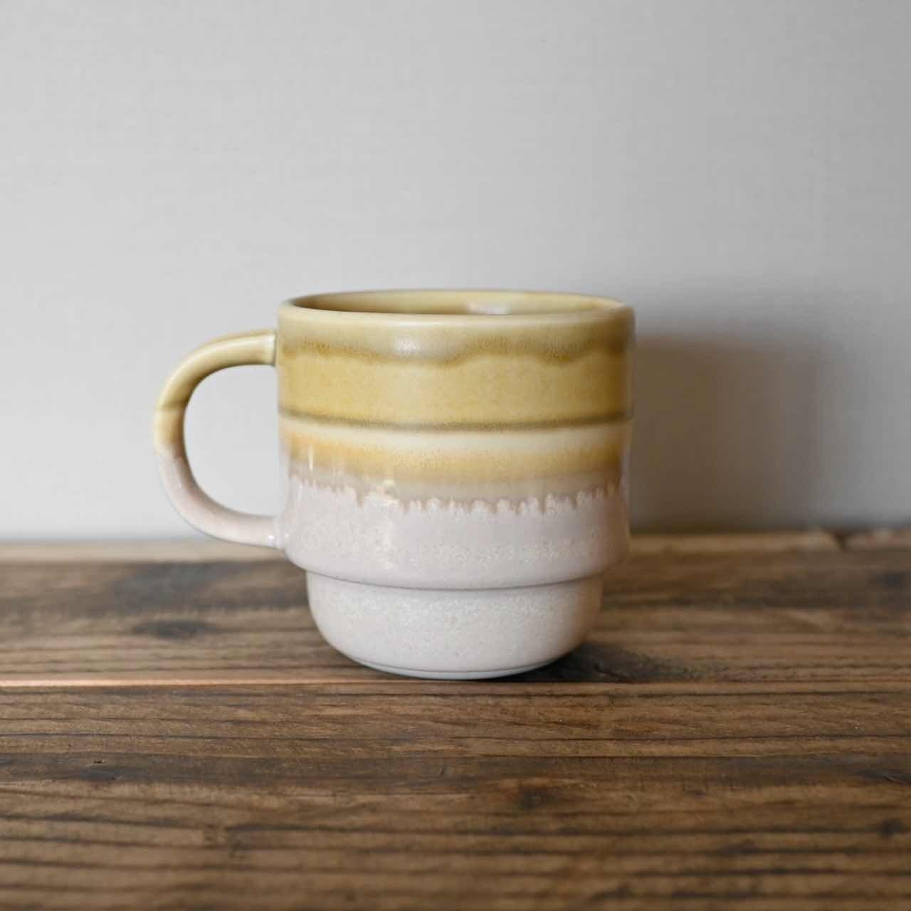 viv ストレータマグ イエロー系 A|波佐見焼 マグカップ 日本製 おしゃれ 雑貨店
