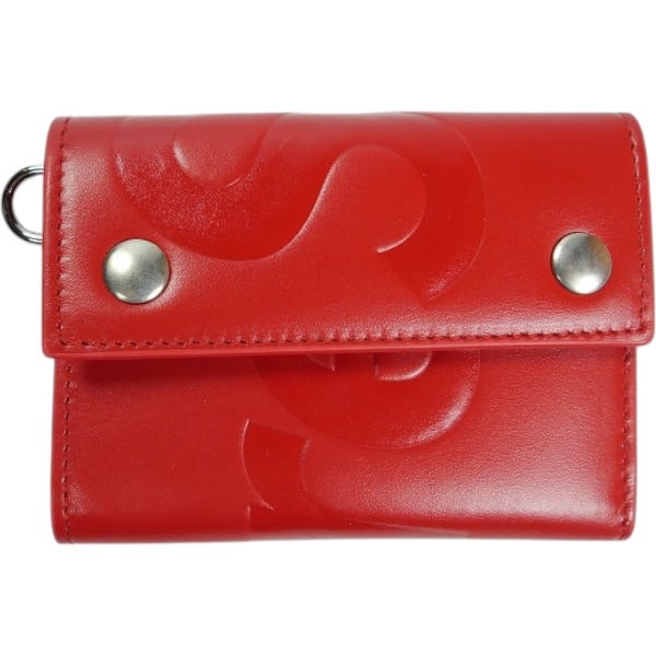 Size【フリー】 SUPREME シュプリーム 25SS Leather Chain Wallet Red