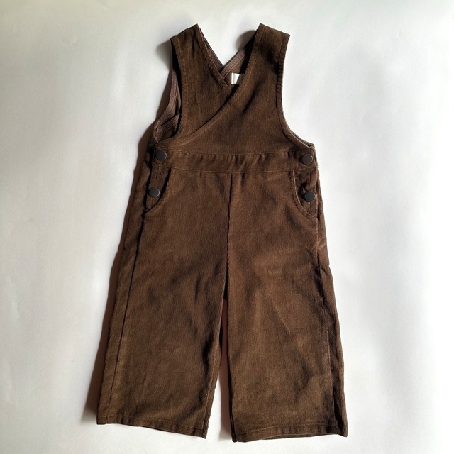 & pal Cache-Coeur Cords Salopette【80-120cm】Brown