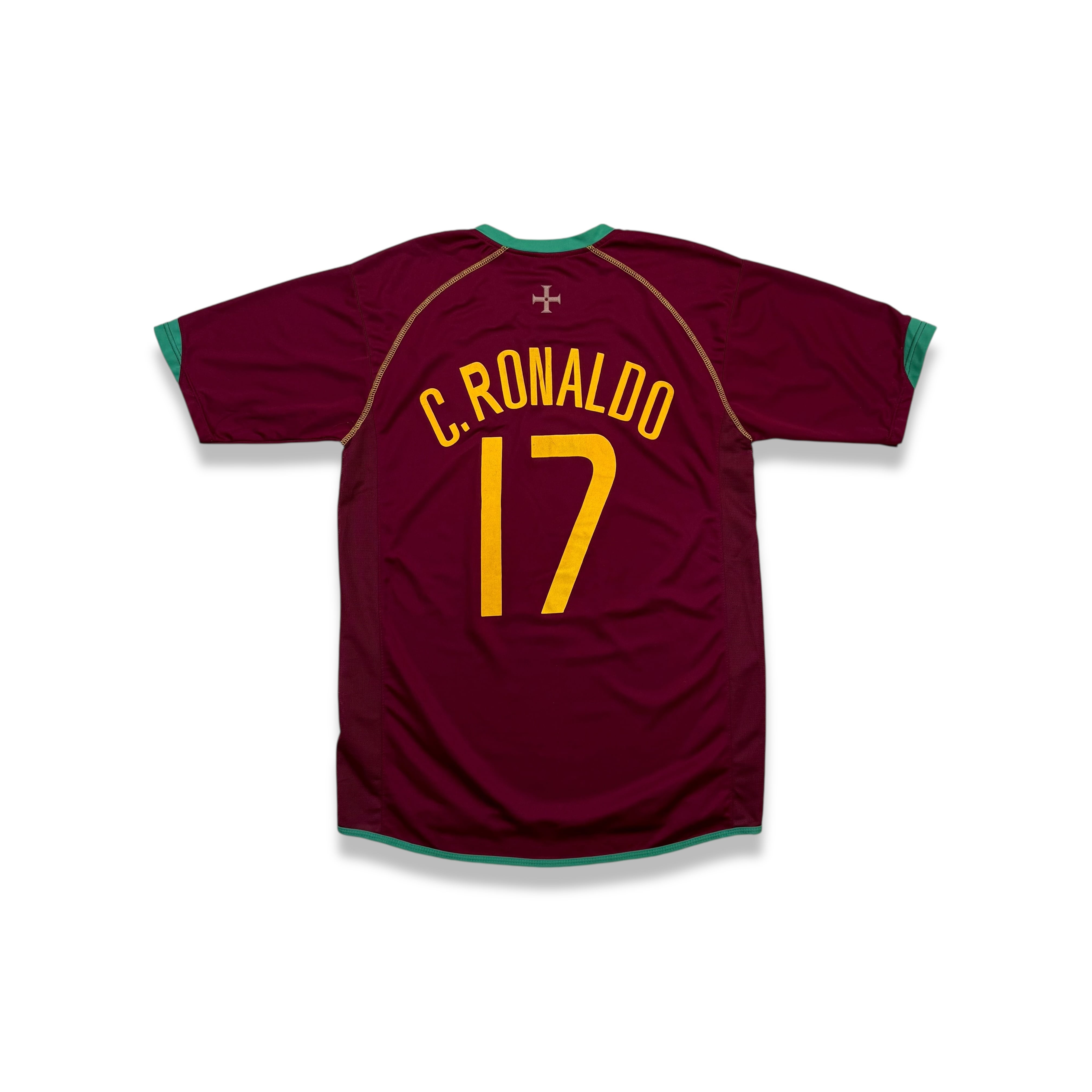 2004s-2006s Portugal Cristiano Ronaldo 17 Home Jersey | MARKET