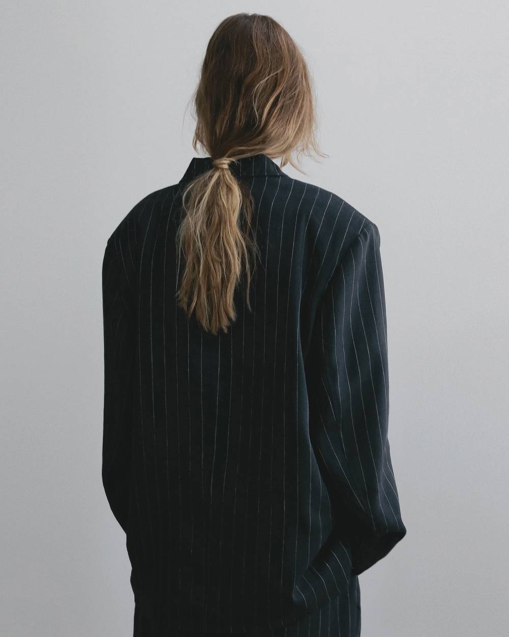 anuke アンヌーク Over Linen Jacket 62610104 (NVY) | ANERCA & L.I.V