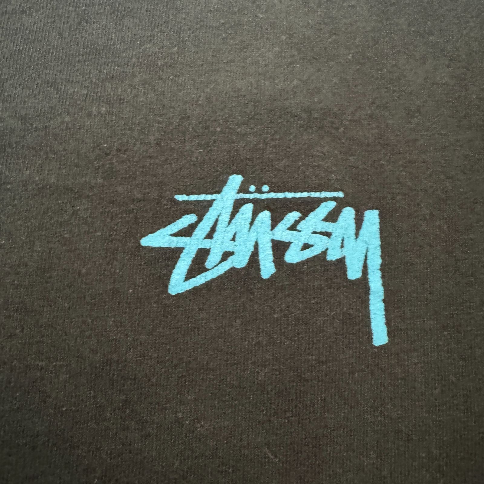 00s - 90s old stussy フラワースカル Tシャツ Lサイズ USA製 銀タグ