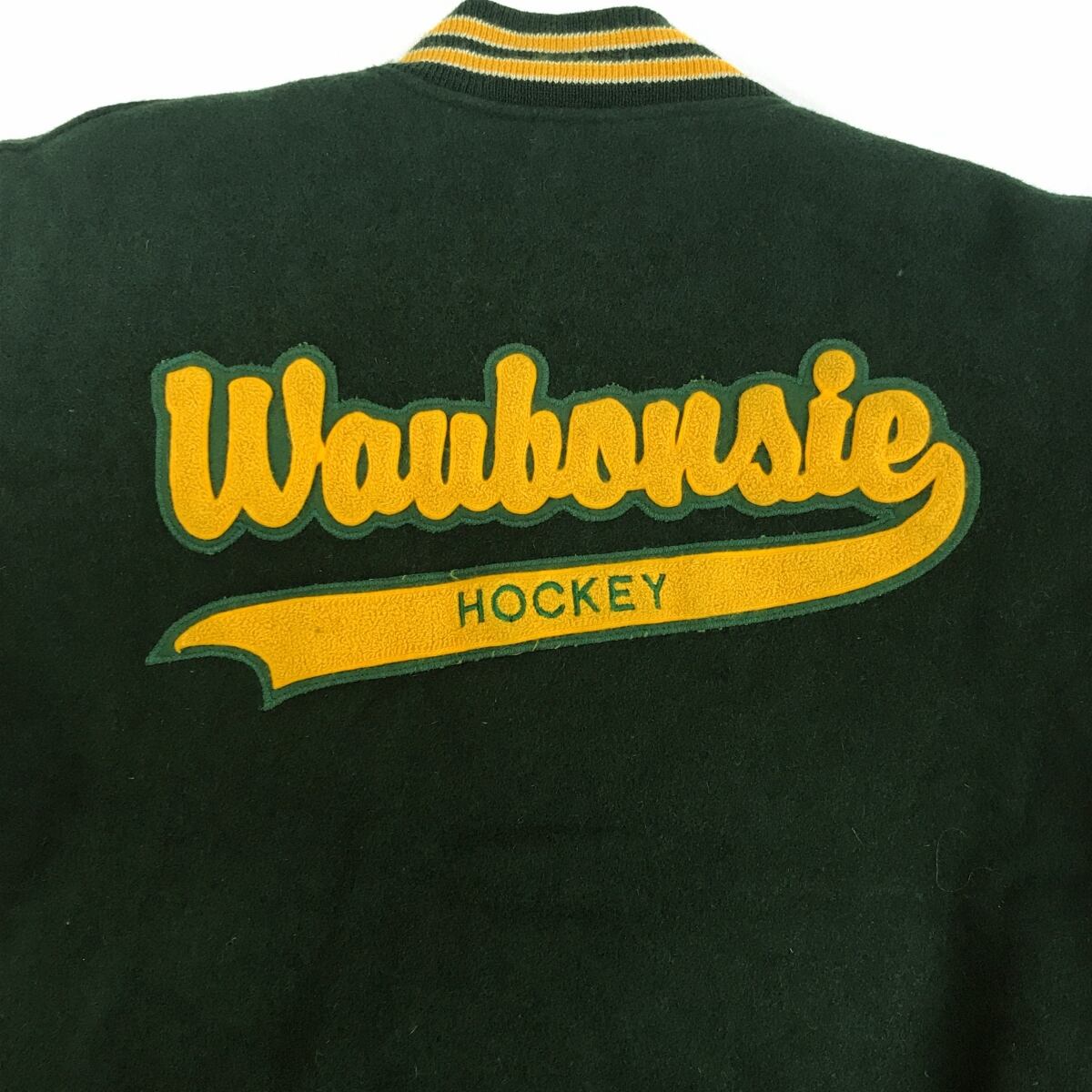 BUTWIN バトウィン 80〜 90年代 USA製 黒タグ 袖革スタジャン ベース