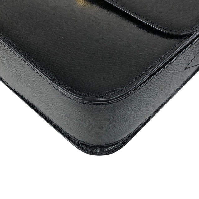 CELINE セリーヌ ショルダーバッグ ブラック ターンロック レザー vintage ヴィンテージ オールド jth6xy