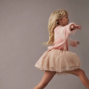 ＜COZMO＞グラデーション ニット Soft Dyed Tricot Sweater(Pink)