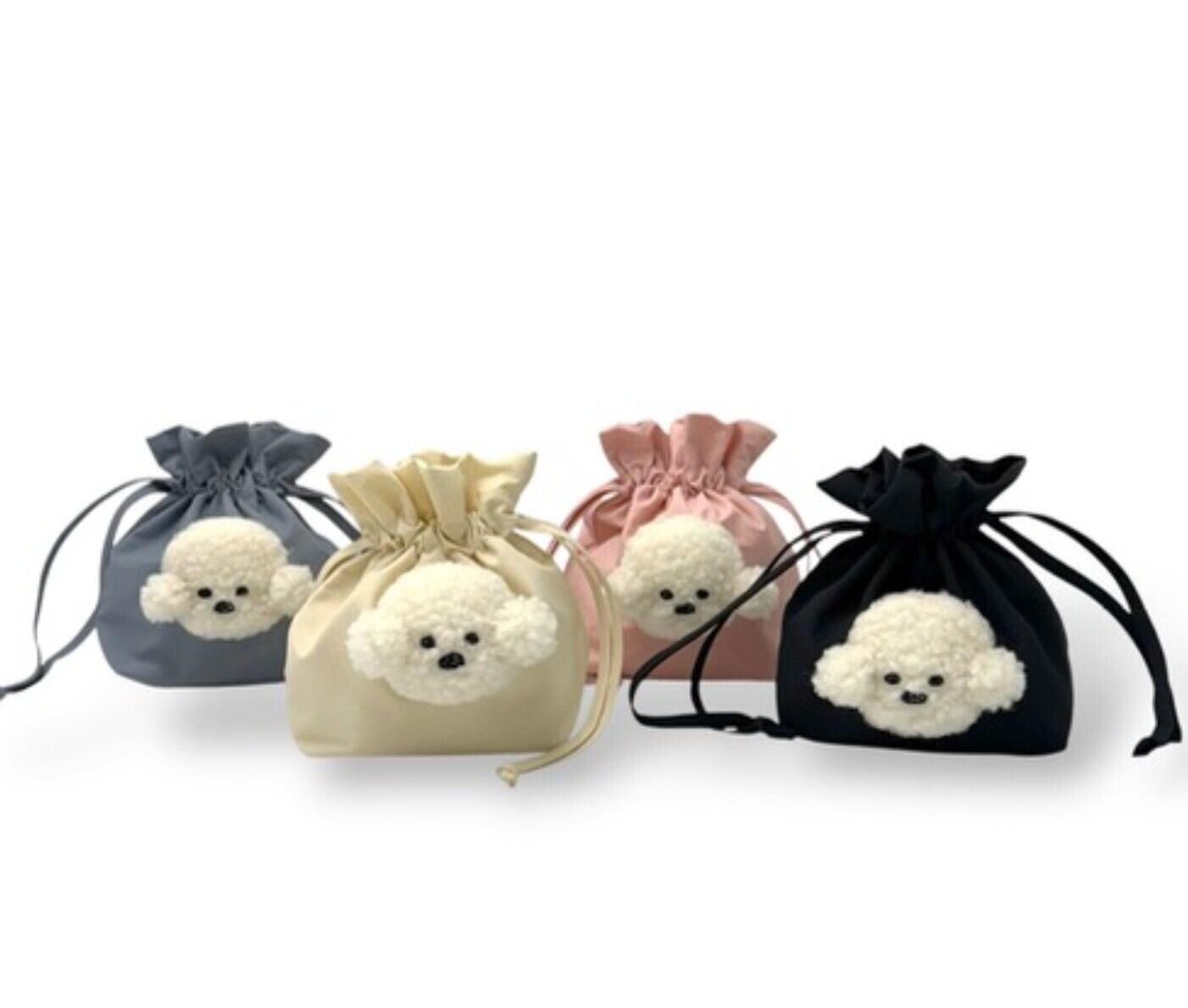 即納【JUMINE】MONG GU MINI BOK POUCH  (4Color)