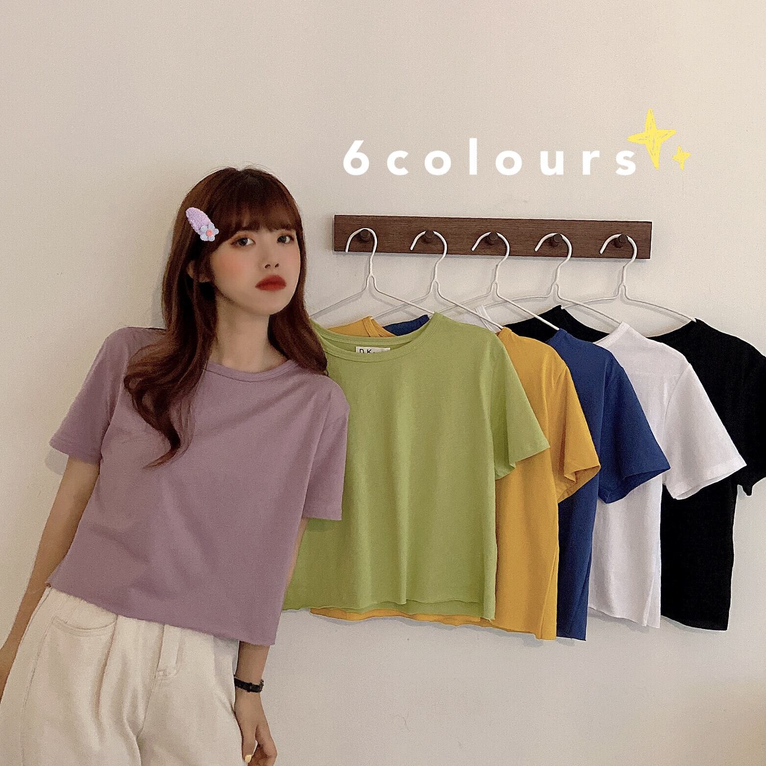 スタイルショートTシャツ サマールーズ薄手レッドトップス かわいい 夏物 YY-ファッション56066074544