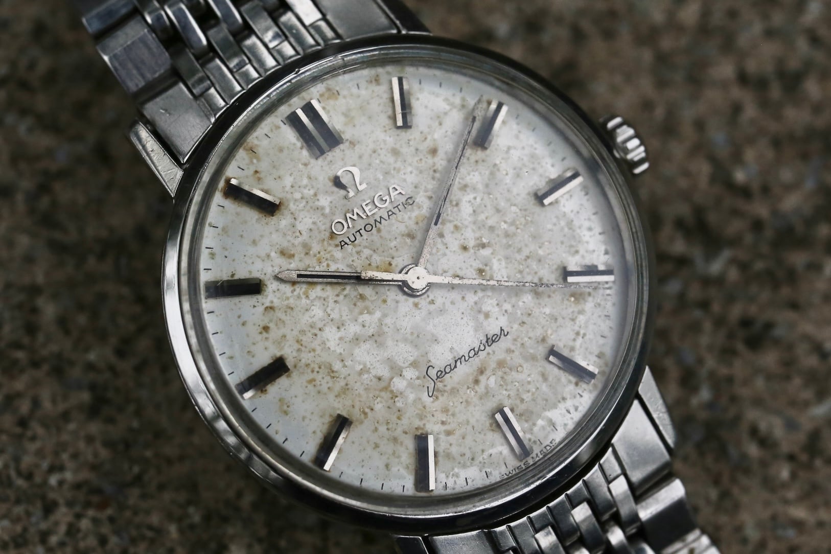 OMEGA】 1960's オメガ シーマスター ”Non De ville” 枯れダイヤル