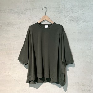 【NO CONTROL AIR】テンセル＆ポリエステル レイヤー天竺肩タックTシャツ/ VG_NC1003TH