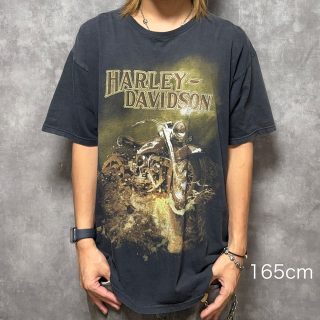 【00's】HARLEY DAVIDSON　半袖Tシャツ   L