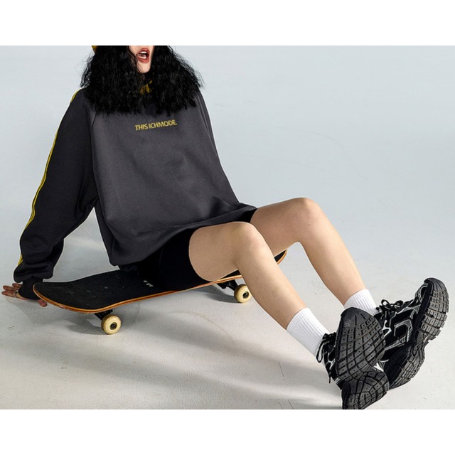 stitch contrast sweatshirt　ステッチコントラストスウェットシャツ　J0283