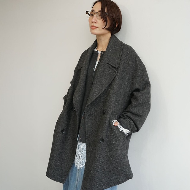 ヘリンボーンPコート TC530062