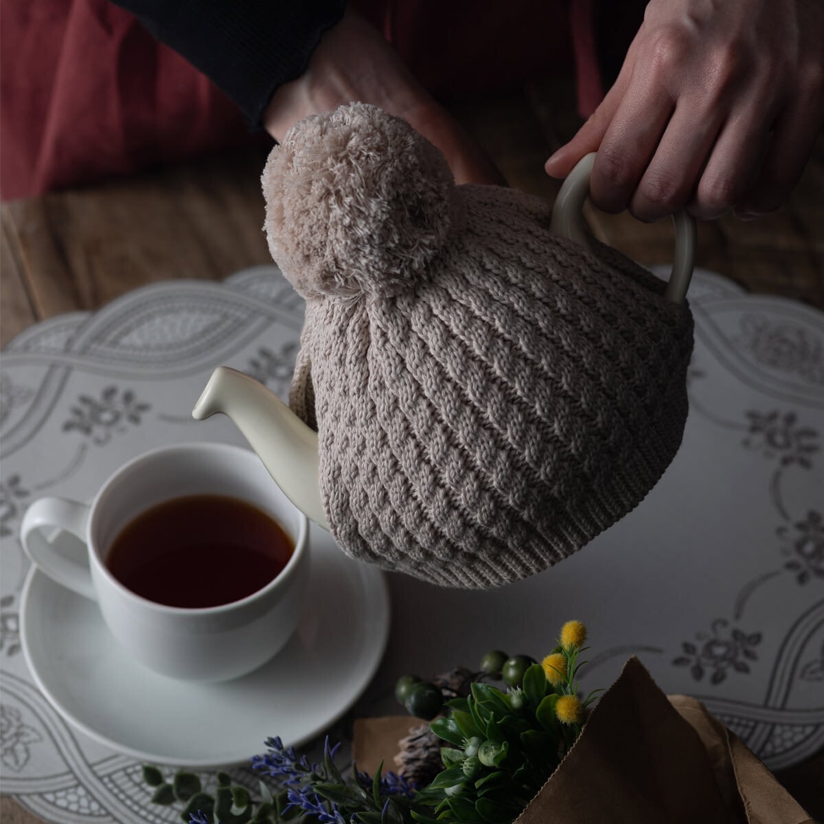 オリジナルティーコージー ローズグレー | London Pottery ロンドン