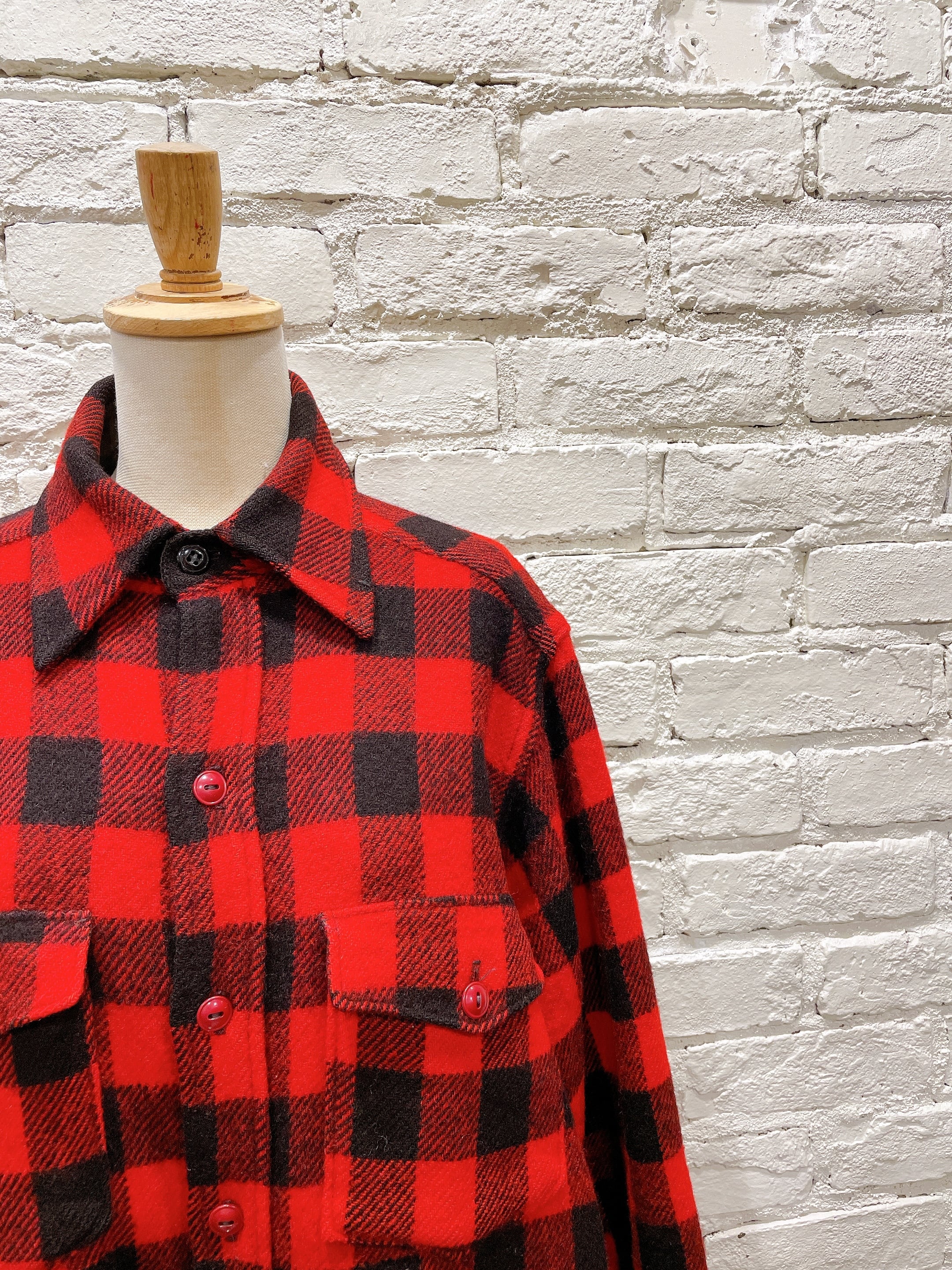 〜70年代 L.L.Bean バッファローチェックウールシャツ 筆記体タグ | Used & Vintage Clothing  『VALON』『Lanp』 powered by BASE