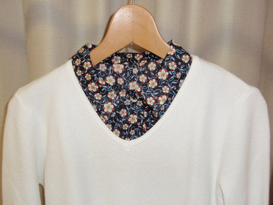 おしゃれネック」リバティ・プリントで華やかに彩る！ | 英国つけ襟