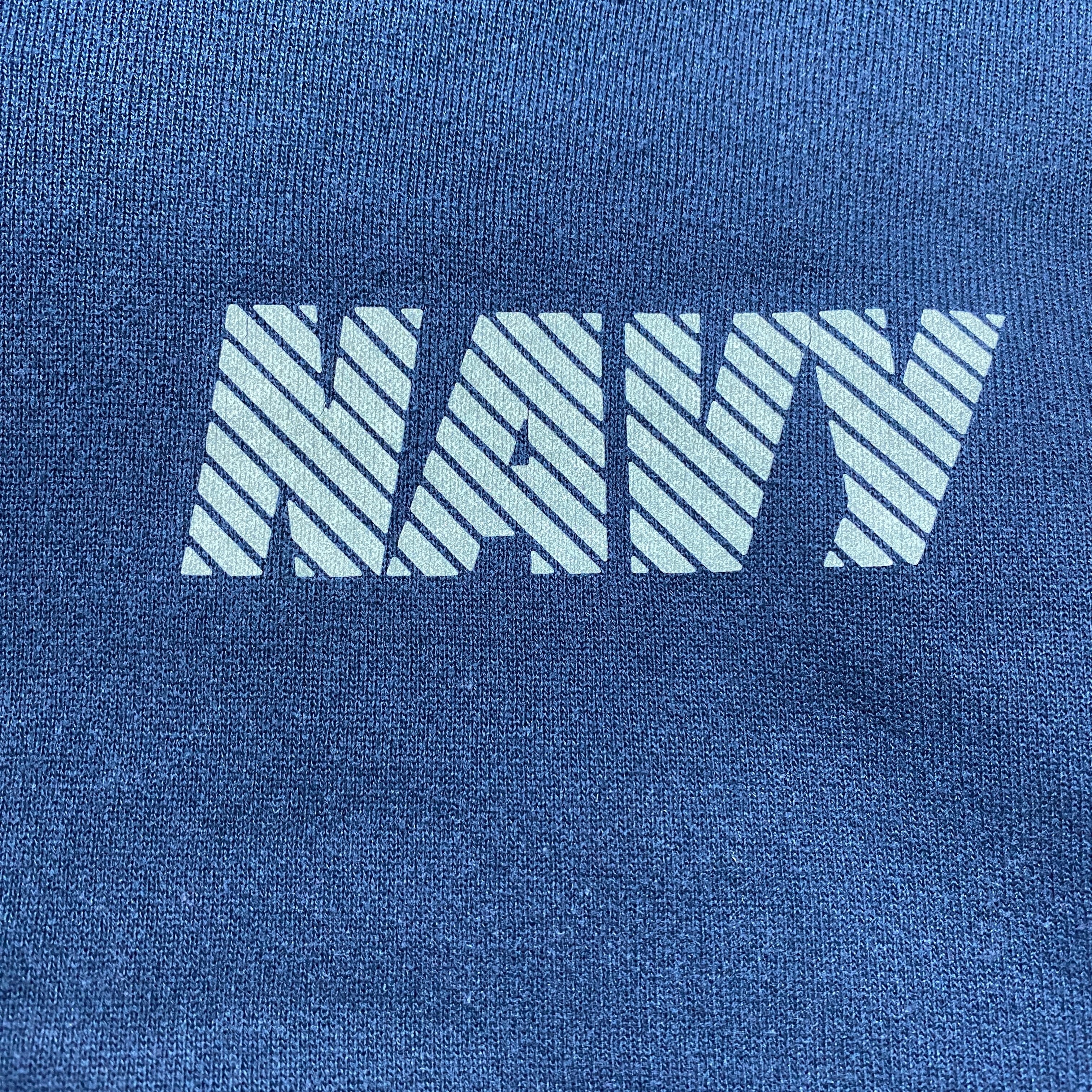 USA製】90's SOFFE US.NAVY アメリカ海軍 バックプリント ネイビー