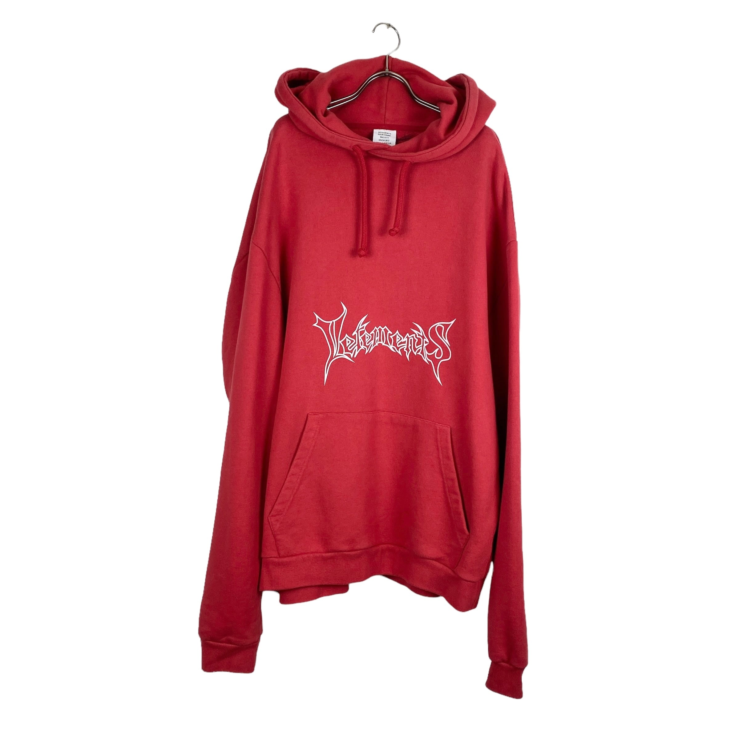 【名作アーカイブ】VETEMENTS 16AW 韓国限定 メタルロゴ パーカー