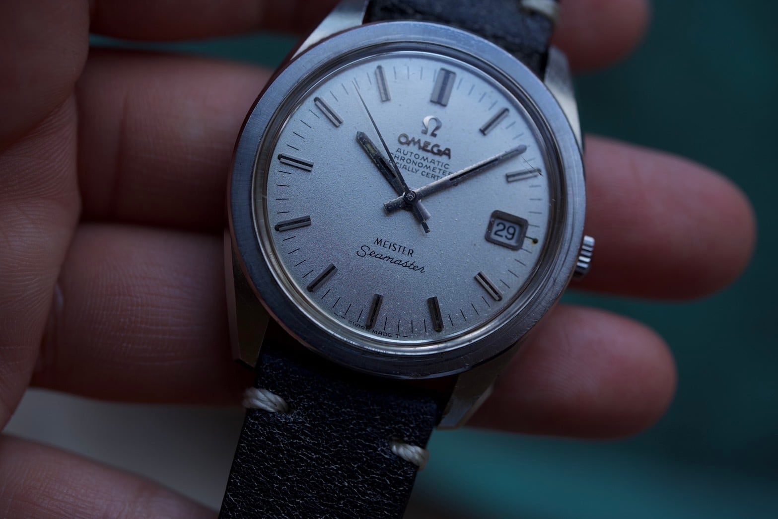 OMEGA】1969年製 オメガ シーマスター クロノメーター グリッター