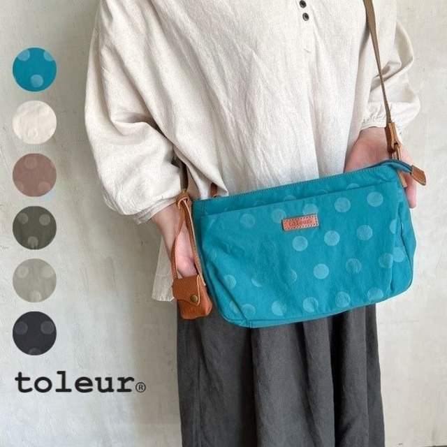 toleur(トーラ) ナイロンドットミニショルダー 11776