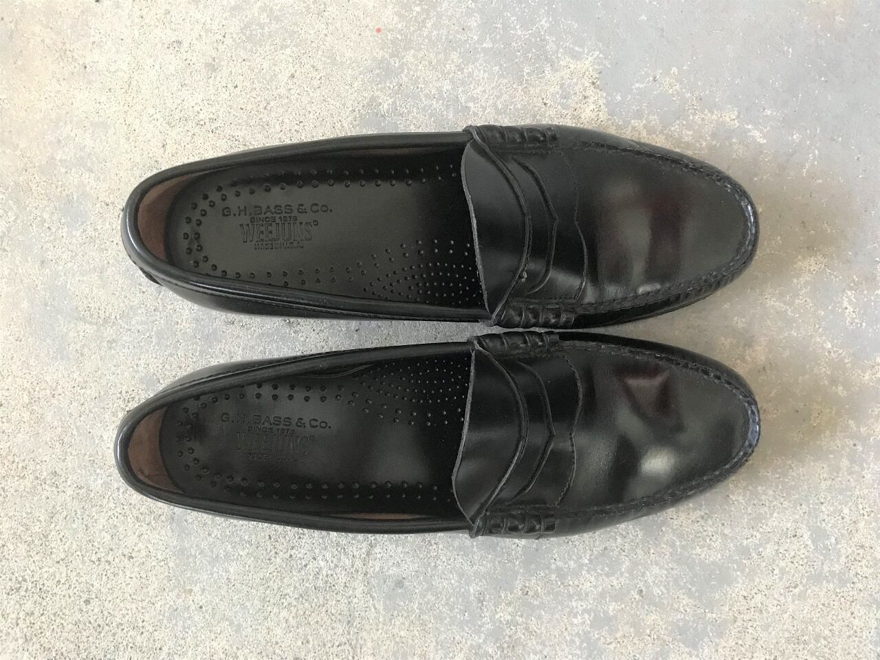 G.H.BASS & CO WEEJUNS penny loafer MADE IN USA | AFTER DARK