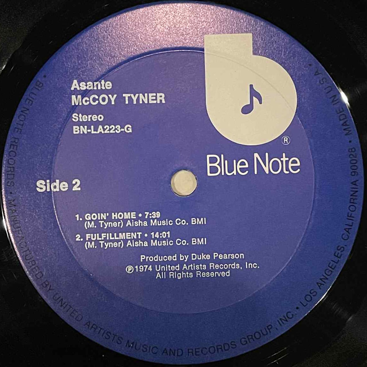 McCoy Tyner – Asante (LP) | Underground Gallery Record Store