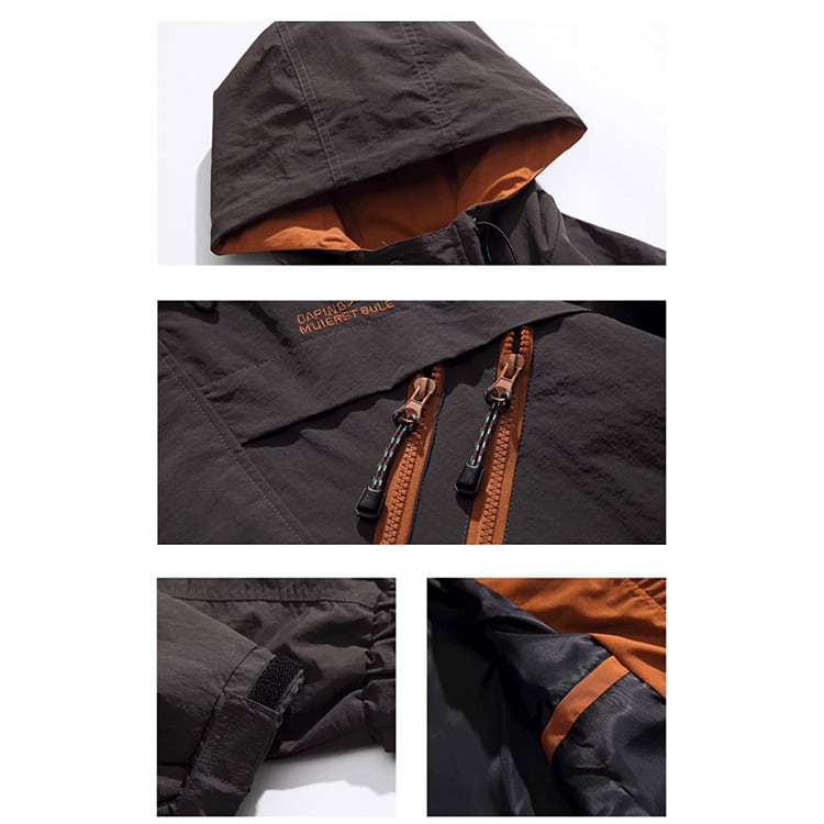 ★RETRO HOODED MOUNTAIN CASUAL JACKET　　　A0687