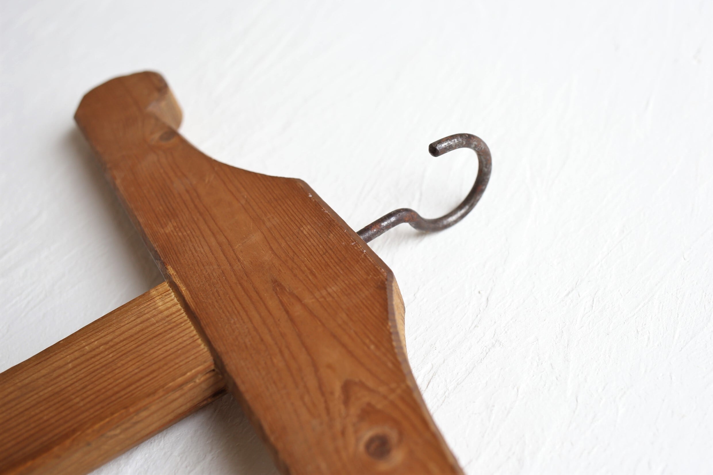 アンティーク木製十字ハンガー アンティーク木製十字ハンガー フランス アンティーク ヴィンテージ