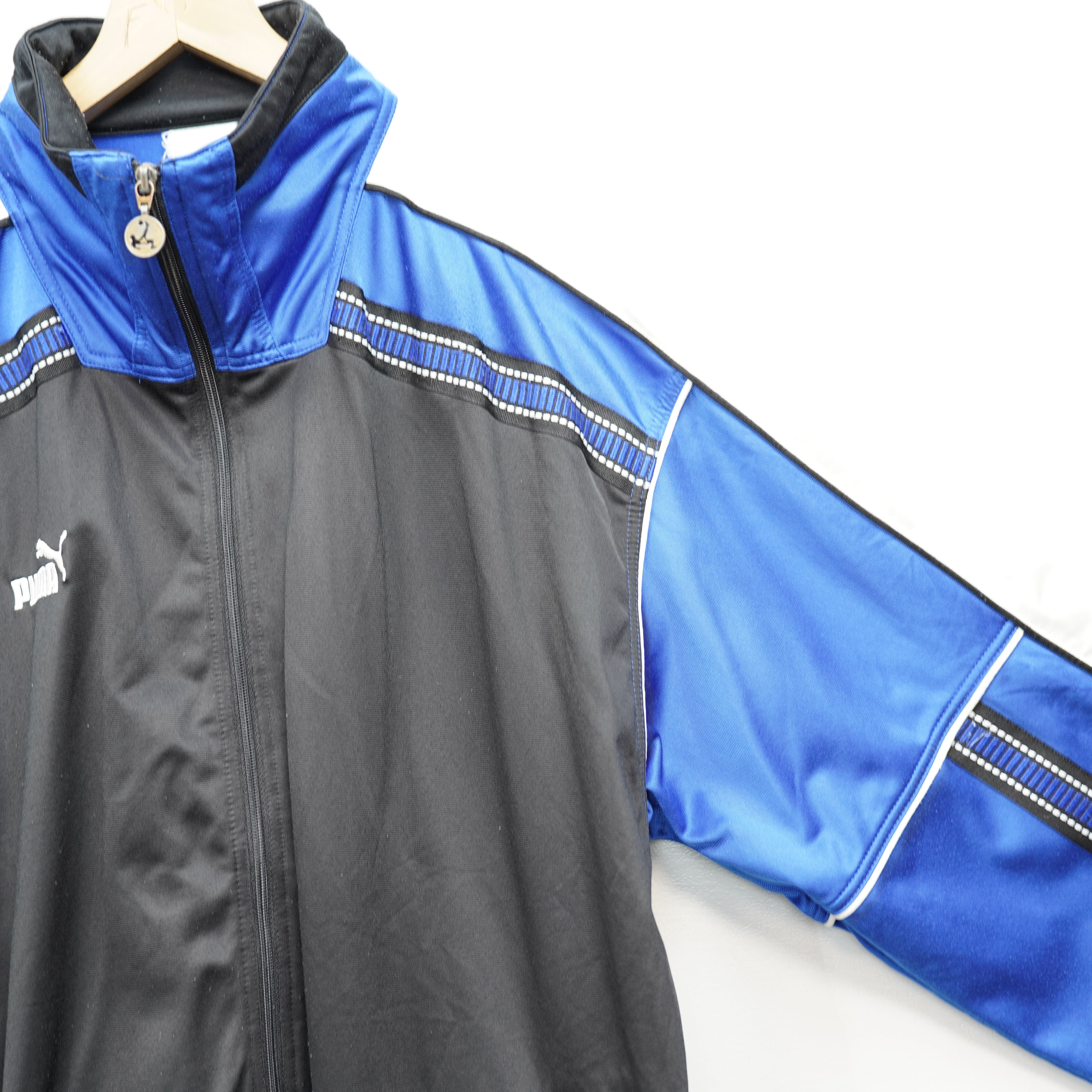 EU PUMA LOGO LINE TRACK JACKET/ヨーロッパ古着ロゴライン EU PUMA LOGO LINE TRACK JACKET/ヨーロッパ古着ロゴライン