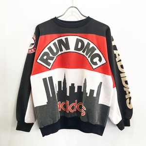 80's Vintage “RUN DMC × ADIADS” Manhattan Sweat
