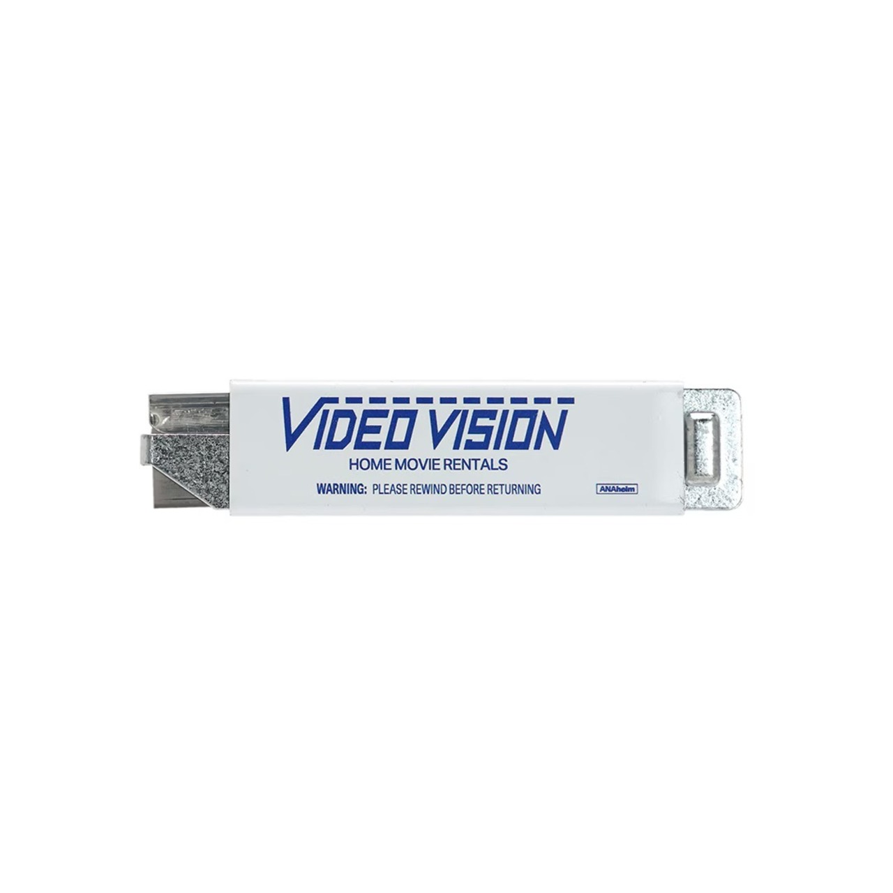 ANAheim Metal Box Cutter "Video Vision Blue"/ ダンボールカッター/ボックスカッター/USA製/文房具