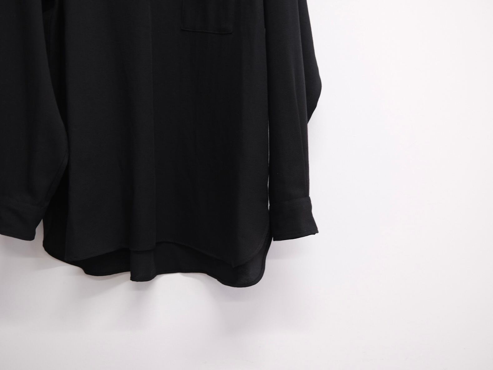 ULTERIOR” TA/L MESH SKIPPER SHIRT BLACK” | Lapel online store