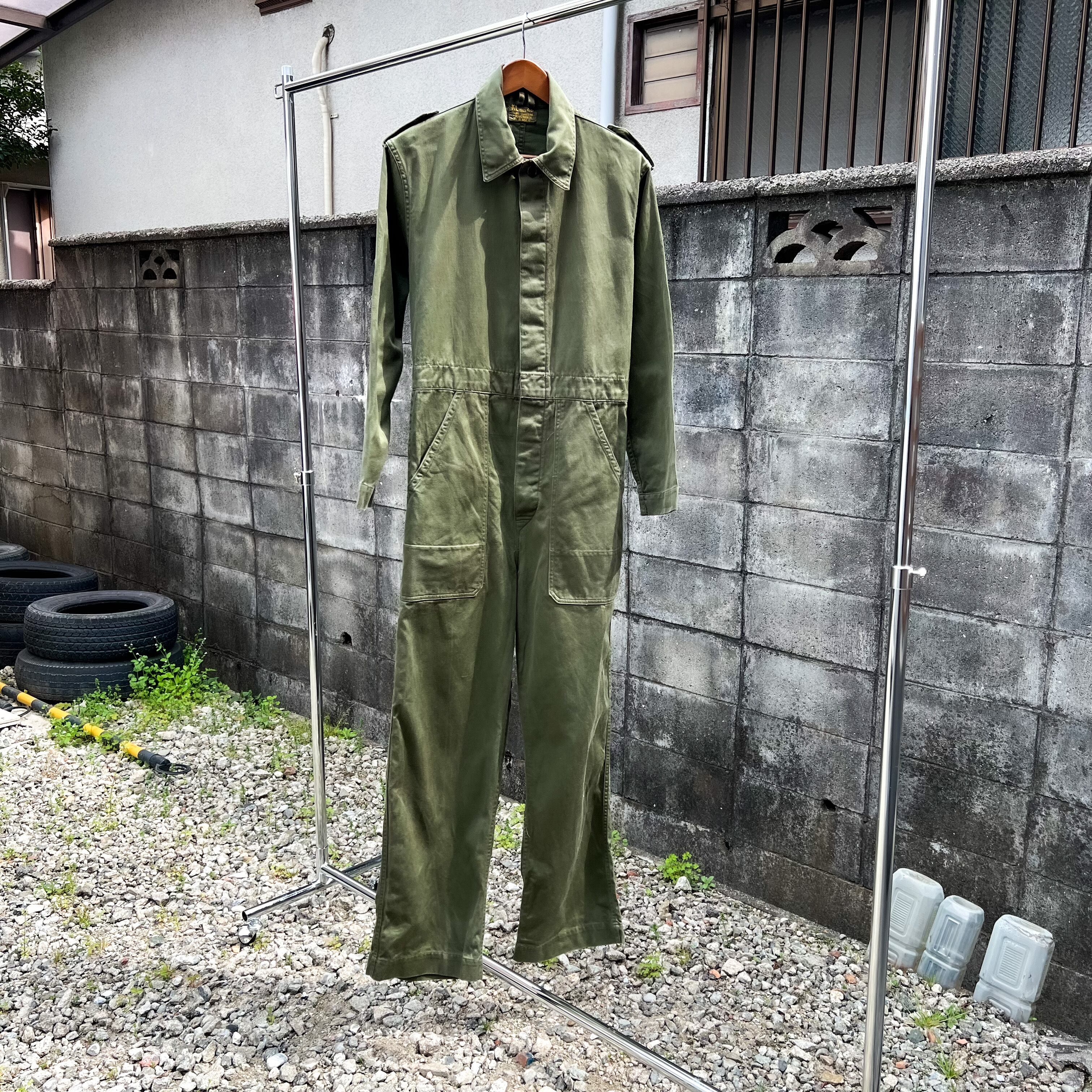 60s “Dutch army” Jumpsuit 63年会計 オランダ軍 ジャンプスーツ 60