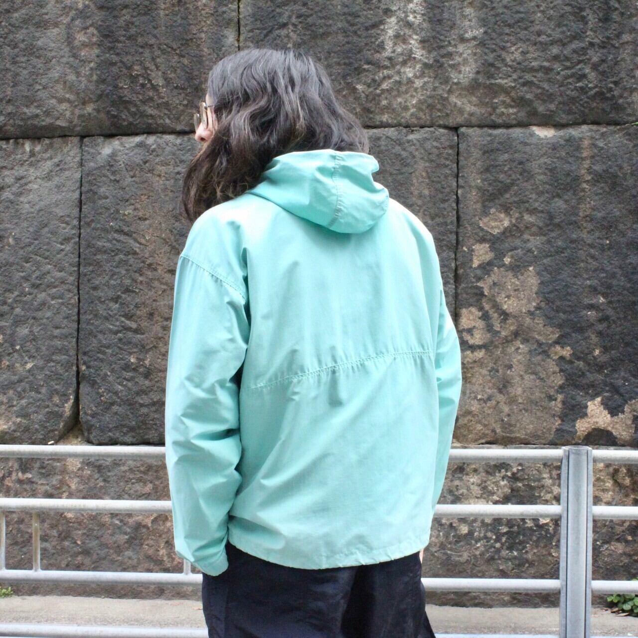 90s 90s Patagonia コットンナイロン アノラック USA製 XL ブルー