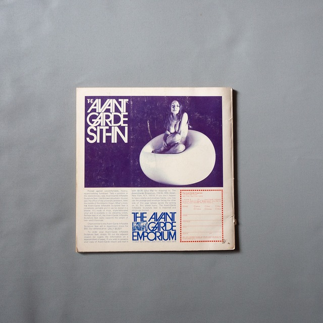 "AVANT GARDE Magazine" used book