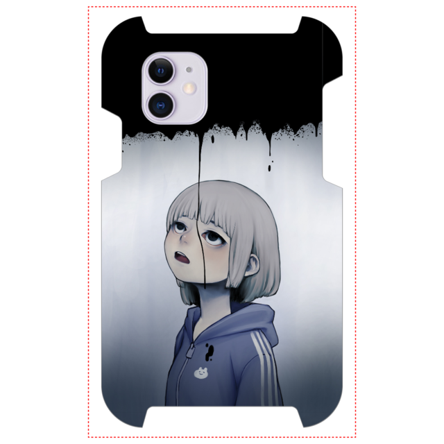 Iphoneケース スマホケース 可愛い女の子 おしゃれ イラスト 病みかわいい エモい メンヘラ Iphone13 12 11 Aquos Xperia Galaxy Oppo Basio おすすめ 個性的 Android アンドロイド ケース 人気 イラストレーター 絵師 クリエイター グッズ タイトル 柴田ヰコpattern6 作