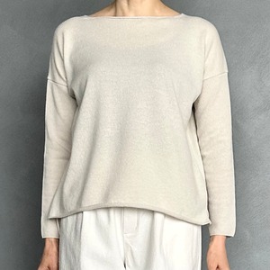 wool pullover　ウールプルオーバー　evam eva