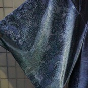 【即納品】Rumi Rock羽織　オーロラ　シルバー　[ B1029 B1030]
