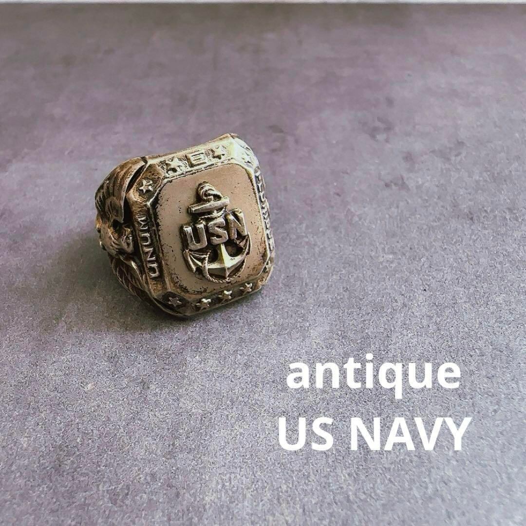 【J342】US NAVY ／アメリカ海軍／16号／スターリングシルバー