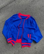80s Unknown 2tone Zip-up Sweat
