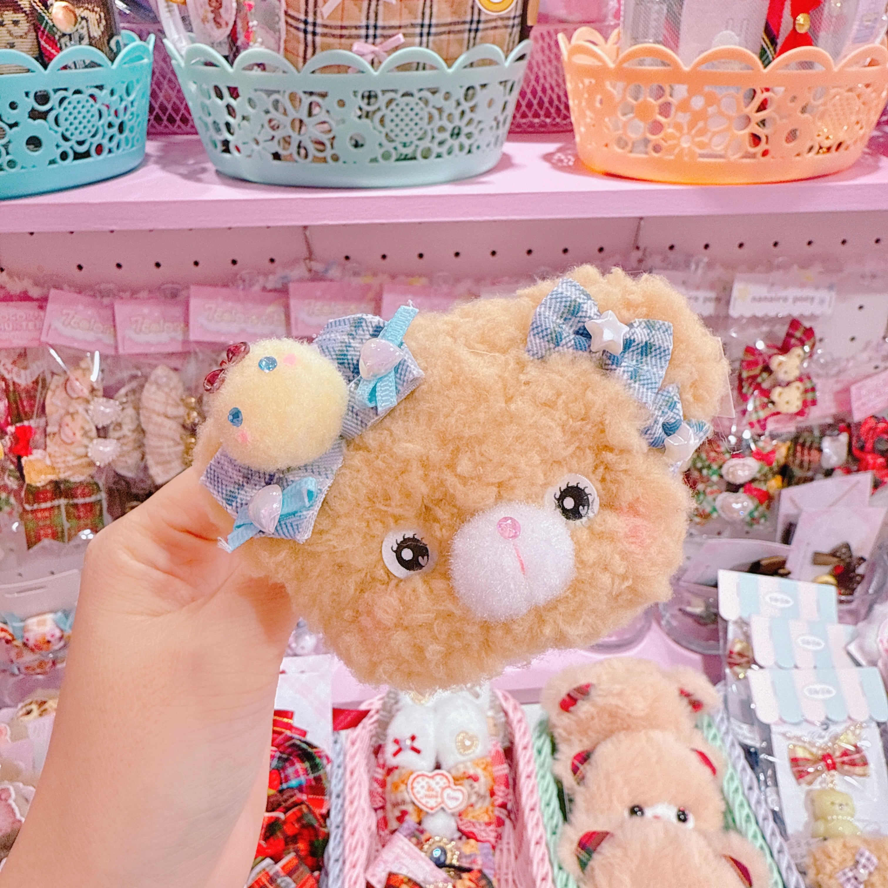 【M4】58-2ウィンクするよ♪くま2wayピン