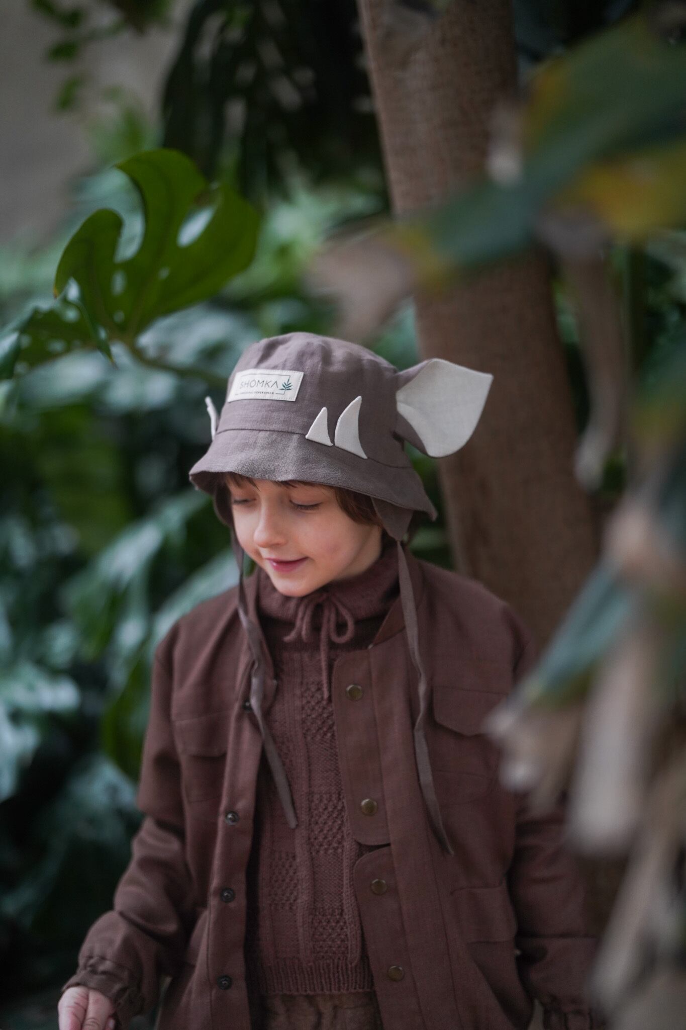 SHÓMKA 】Chalk Wild boar Hat | upendi