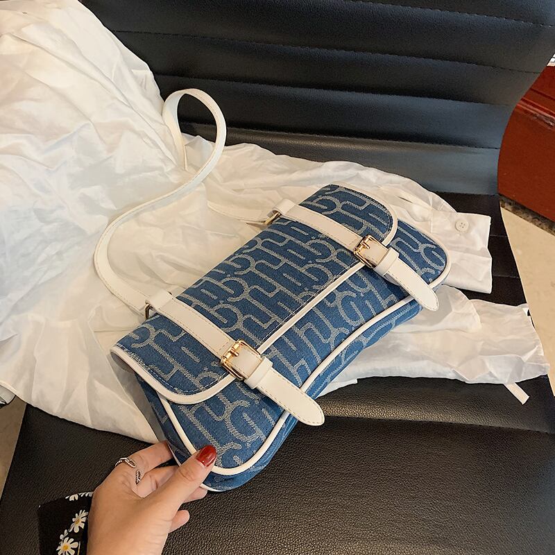 バッグレディースバッグ大容量2020人気ニューウェーブ夏ファッションショルダーバッグネットレッドオーシャンワイルドワイルド脇の下バッグ Tiancai_Wing_Bag3766500