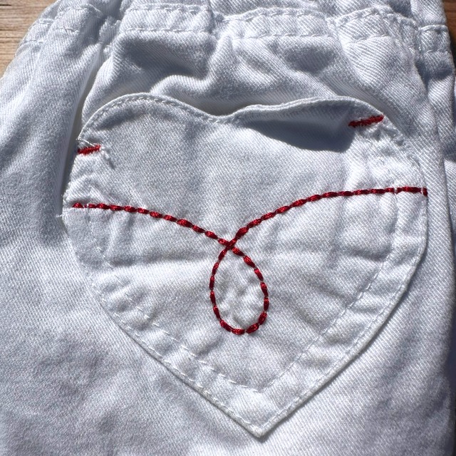 【BABY】flower embroider skort size:12month