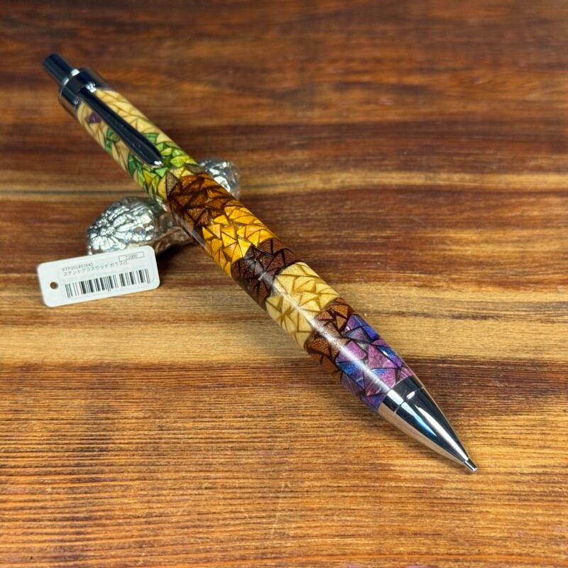 01644 ステンドグラスウッド ガラスct. シャープペンシル 0.5mm