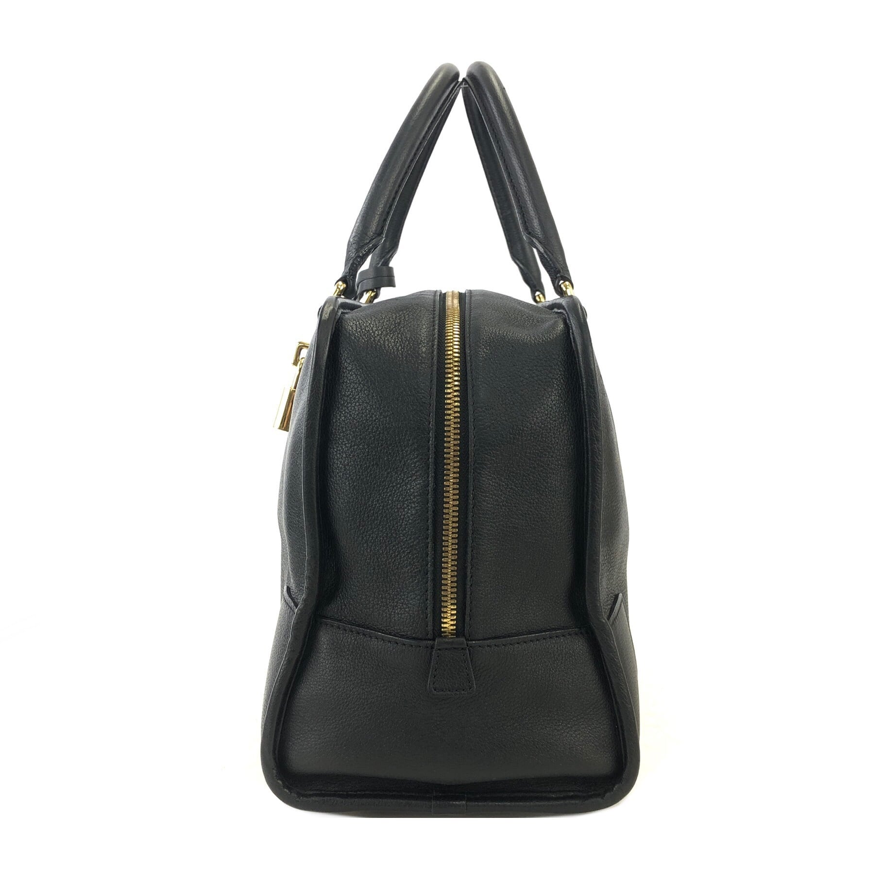 LOEWE ロエベ アマソナ36 レザー ハンドバッグ ブラック vintage LOEWE ロエベ アマソナ36 レザー ハンドバッグ ブラック vintage