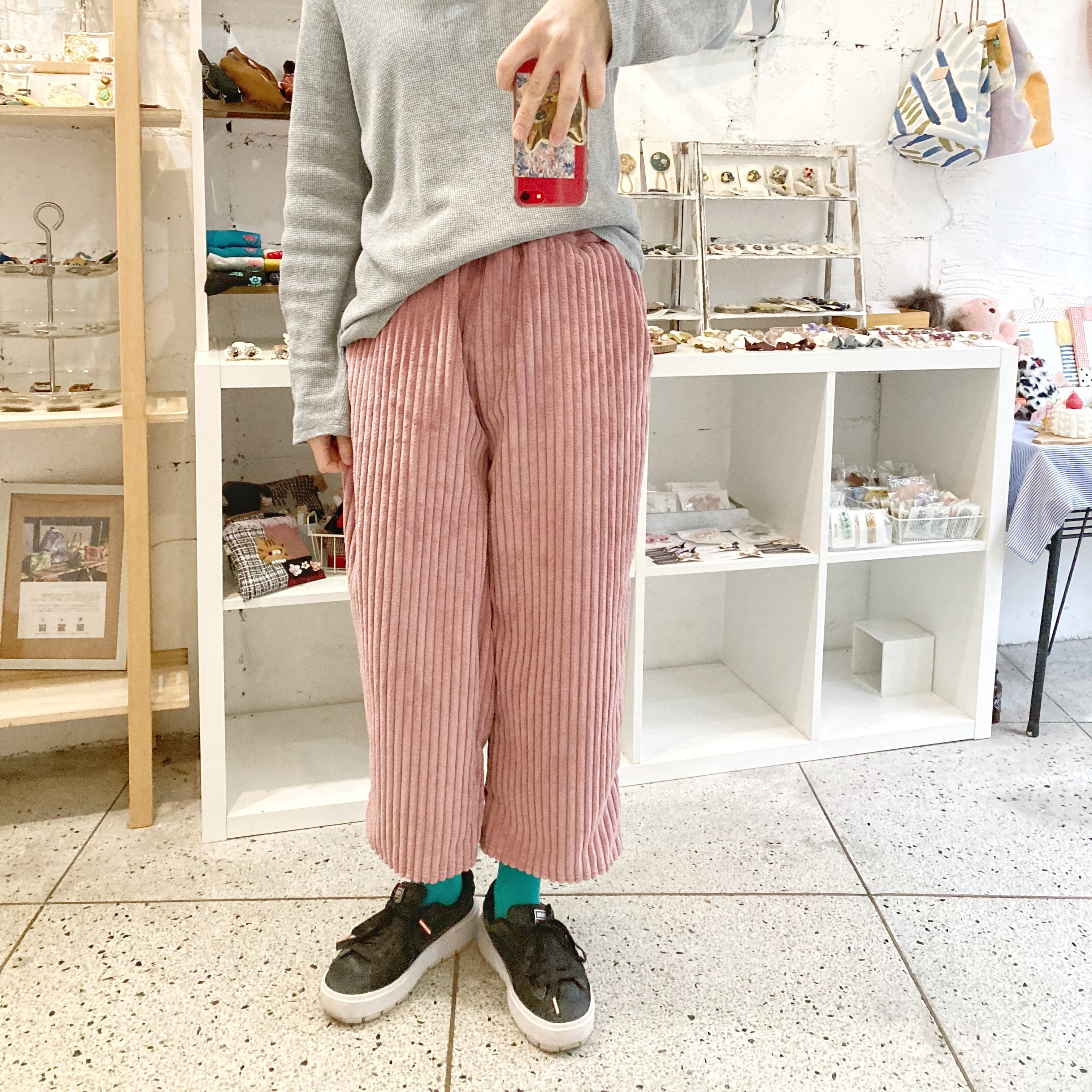 コーデュロイ パンツ 90センチ - パンツ