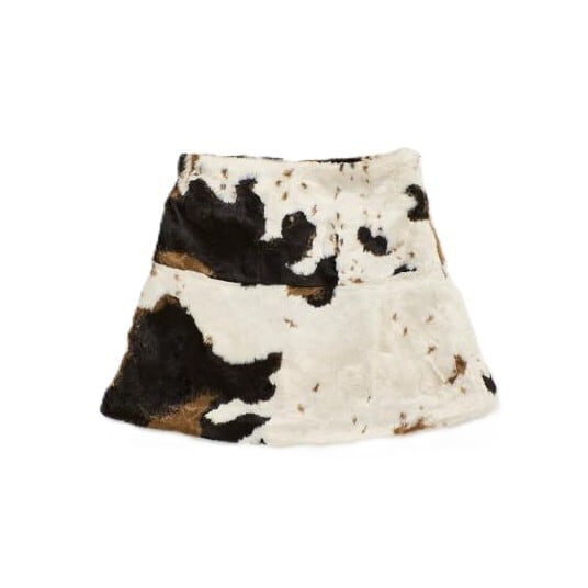 Maison Mangostan｜Cow Fur Skirt