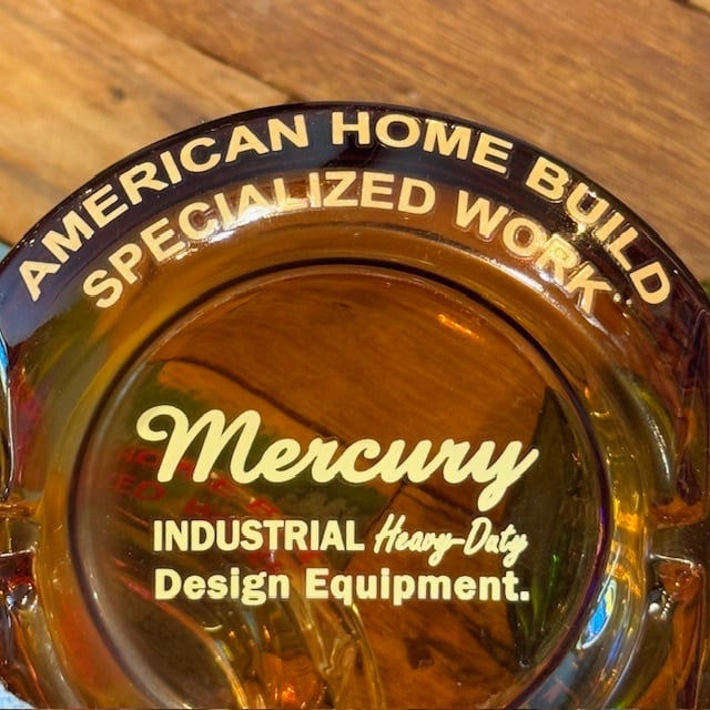 Mercury】マーキュリー ガラスアッシュトレイ《HOME BUILD