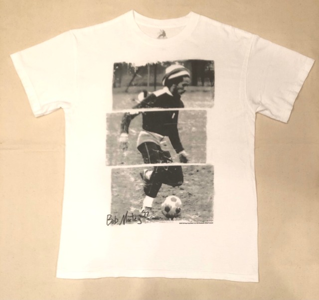 Zion Bob Marley Soccer プリント Tシャツ Dandees