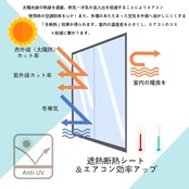 窓用フィルム 目隠しシート 断熱遮光 結露防止 UVカットガラスフィルム 貼り直し可能 跡残らず剥がせる 接着剤なし 静電吸着 水で貼り付 窓 めかくしシートは 寝室、浴室、会議室などに適用する(ホワイト 44.5cm200cm)